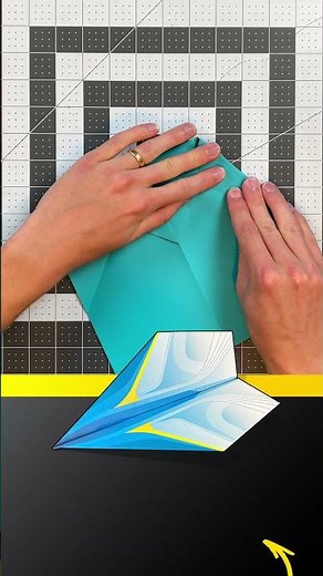 Fold a Glider Paper Airplane EASILY in 1 Minute!