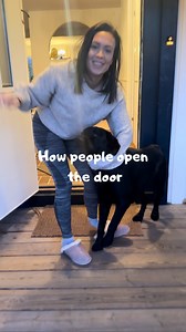 967K views · 5.1K reactions | Reality﫣藍 I’m always super excited and I want to be the first to welcome everyone who rings the doorbell 朗 Is it the same at your house? Or can you go to zen mode?  #dogs #labrador #labsofinstagram #dogsofinstagram #cutedog #dogfamily #dogmom #blacklab #reality | Elvisbatzthelab | Facebook