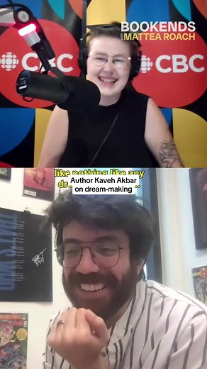 “I’m fascinated by dreams,” said Kaveh Akbar, the very first author on #Bookends with Mattea Roach, CBC’s new author interview show. The Iranian American author of Martyr! spoke about dream-making, sobriety and writing his first novel. Tune in on CBC Listen or wherever you get your podcasts. #BookTok #Dreams #podcast