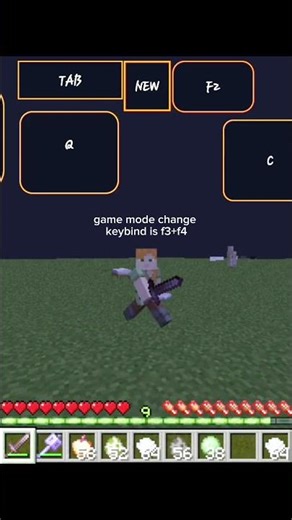 how to change game mode #viral #minecraft #senpiespider