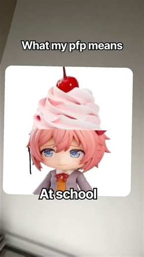 What my pfp means! #ddlc #sayoriddlc #sayori #pfp #monika #yuri #natsuki #ddlcplus #headcannon