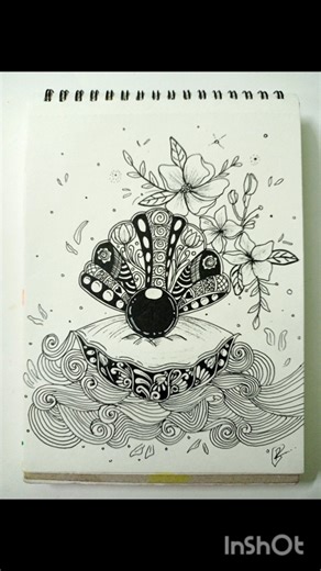 mandala drawing #shorts#youtubeshorts#shortsfeed#viralshorts#art#drawing#mandala#artist#mandalaart