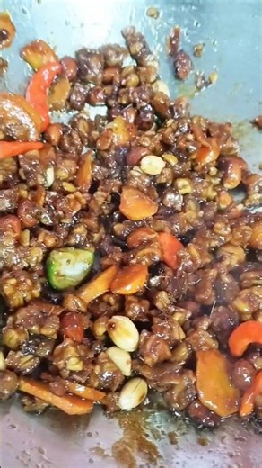 Making stir-fry tempeh #syamsulirma #cooking