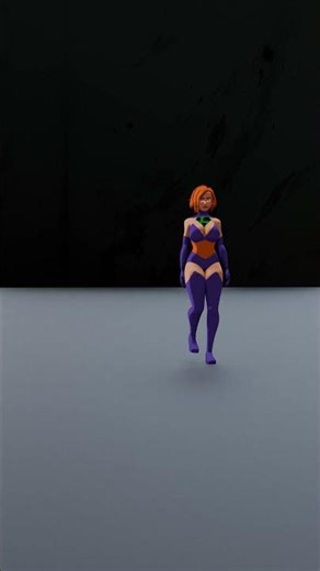 Made this walk animation in blender. Played around with some jiggle physics #neuralblender