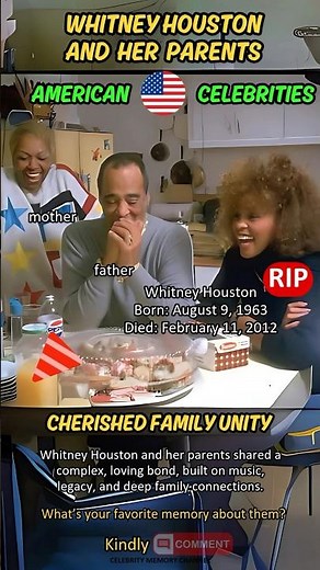 Whitney Houston and Her Parents: A Deep Connection in Hollywood and the United States