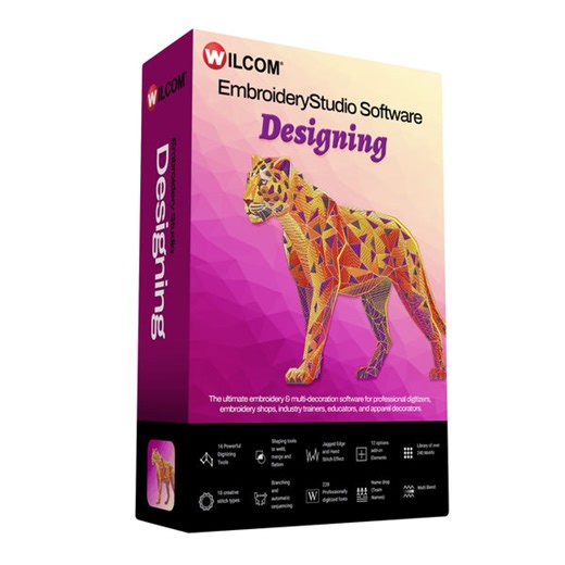 Wilcom EmbroideryStudio Designing & Digitizing Software 2026 Full License