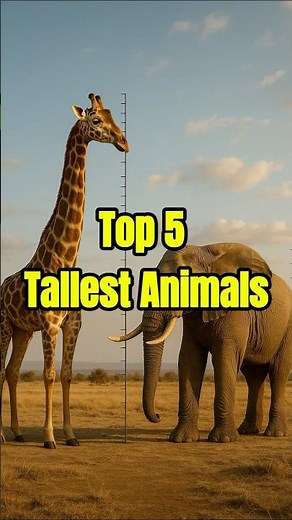 Top 5 Tallest Animals in the World | Day 15 My Accent Journey