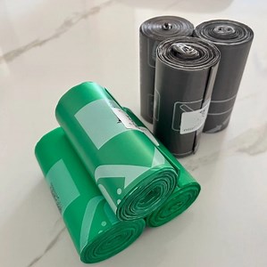 [Hot Item] Green Trash Bag Eco-Friendly Biodegradable Compostable Bin Liners Garbage Bag