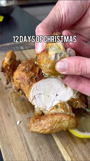Spatchcock Christmas Roast Chicken Recipe