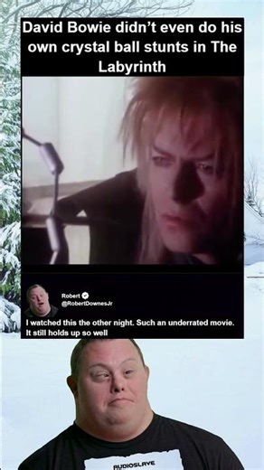 David Bowie Didn't Do His Own Stunts