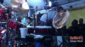 Nicko McBrain (Iron Maiden) - Rock n Roll Ribs Anniversary Party 2017 | Maiden Spanish World