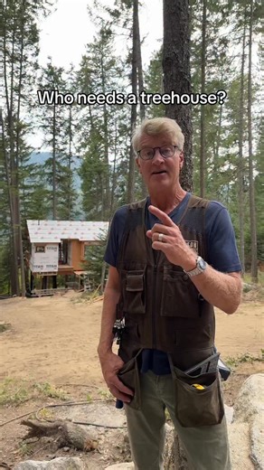 send this someone who needs a treehouse 🫵 #treehouse #treehousemasters #treehouselife #treefort #building #carpenter #construction #diy | Nelson Treehouse and Supply