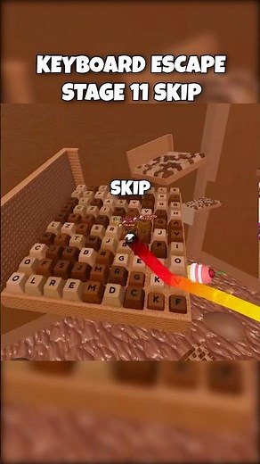 KEYBOARD ESCAPE STAGE 11 SKIP TUTORIAL 🔑