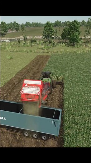 🌽 Corn Silage Harvest! 🚜 | Farming Simulator 25