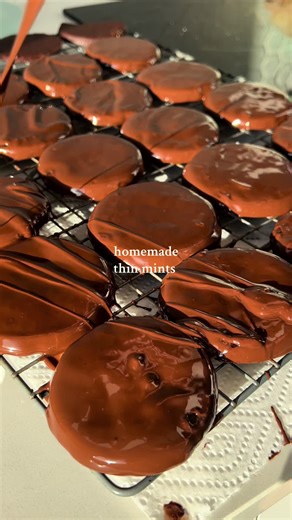 Delicious Homemade Thin Mints Recipe