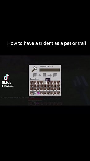How to Train a Trident as Your Pet in Minecraft