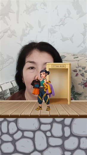 Help Rumi dress up #kpop #rumi #kpopdemonhunters #tutorial
