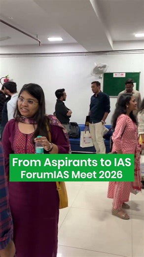 From Aspirants to IAS 🤯 ForumIAS Meet 2026 #UPSCMotivation #ForumIAS #IASLife #CSE2025 #Inspiration