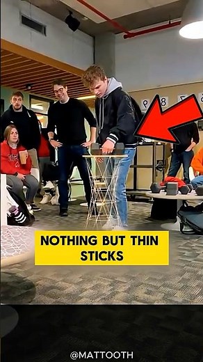 This Stick Tower Project Decides Who Passes Engineering Class