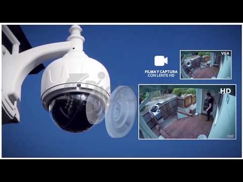 Cámara Seguridad P2P | IP | Wifi | Domo Motorizado Exterior