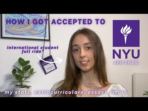 How I got into NYU AD | my stats, extracurriculars, essays & more *international student secrets*
