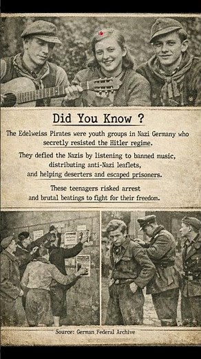 Edelweiss Pirates: The Real WWII Youth Resistance Against Nazi Germany