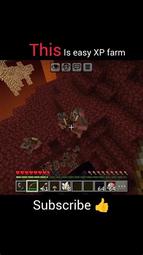 Minecraft Easy XP Farm 😱 | Unlimited XP Trick (1 Minute Build)