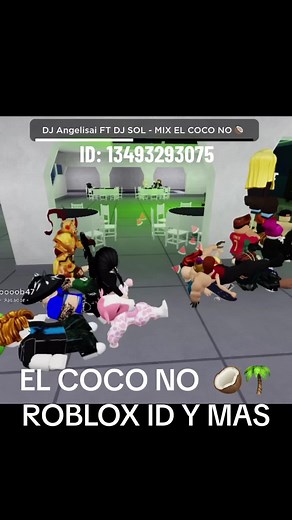 El Coco No en Roblox: IDs para Tu Salón de Fiestas
