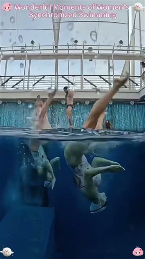 Wonderful Moments of Women's Synchronized Swimming#synchronizedswimming #sports #USA #FYP