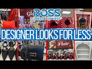 ROSS DESIGNER LOOKS FOR LESS🎄NEW ROSS FINDS🎄SHOP WITH ME ROSS #new #ross