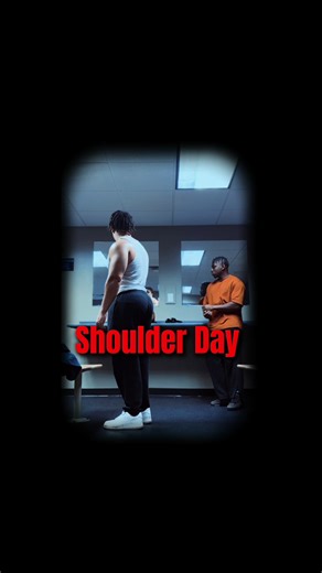 Quick Shoulder Day cinematic shot 💪🏾🎥#videography #cinematography #cinematic #fyp