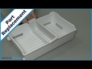 KitchenAid Refrigerator Upper Freezer Drawer Divider Replacement WPW10485654