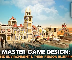 ArtStation - Master Game Design: UE5 Stylized Environment & Third-Person Blueprint Course | Tutorials
