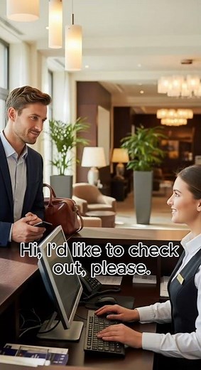 6/6 Common Hotel Scenarios | Hotel Checkout and Room Issues | English for Travelers