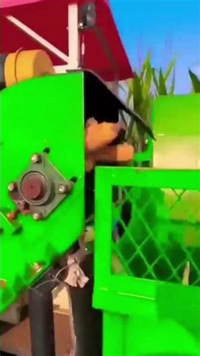 "Modern Corn Harvesting Machine in Action 🌽 #modernfarmer