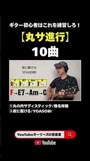10 Songs Using the Marunouchi Sadistic Chord Progression: Perfect for Guitar Beginners!