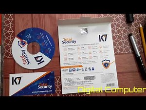 K7 TOTAL SECURITY ANTIVIRUS UNBOXING And It's Features