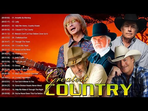 Best Male Country Songs Of All Time - Greatest Hits Country Music For Male Ever