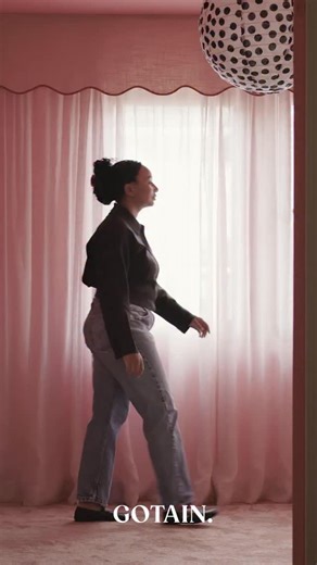 Gotain on Instagram: "The moment we open the doors to Marion’s ( @studiomariion ) home, we are met by colour combinations that instantly lift our spirits. A warm, inviting and playful atmosphere runs throughout, where colour and textiles work in harmony to create a home that feels both personal and thoughtfully considered. 🌟 Marion’s vision for making the home began with a reference image, which interior designers Madelene ( @madelenmollard ) and Estelle ( @estgra )shaped into a cohesive concep