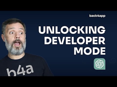 Unlock Developer Mode on #Chatgpt