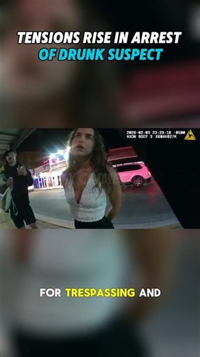 Drunk Suspect Resists Arrest & Attempts Escape