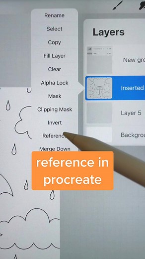 Using References for Line Art and Color in Procreate