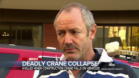 Construction crane collapse in Seattle kills 4