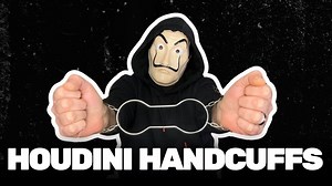 HOUDINI HANDCUFFS ESCAPE TRICK EXPLAINED #tricks #magic #tutorial #handcuffs #viralvideo #trend #usa | The Mask Magic Tricks
