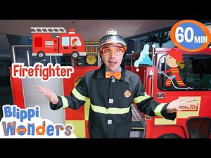 Blippi the Firefighter to the Rescue! | Blippi Wonders Educational Videos for Kids - Videos For Kids