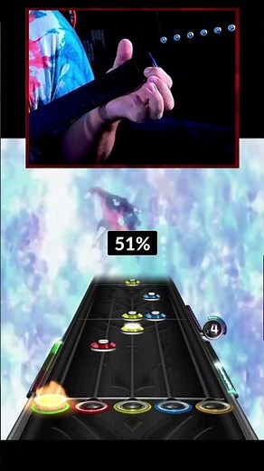 Genkai Toppa x Survivor Guitar Solo (Clone Hero) #shorts