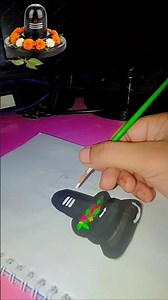 🕉️ Beautiful Shivling Drawing with Oil Pastels | Easy Lord Shiva Art Tutorial