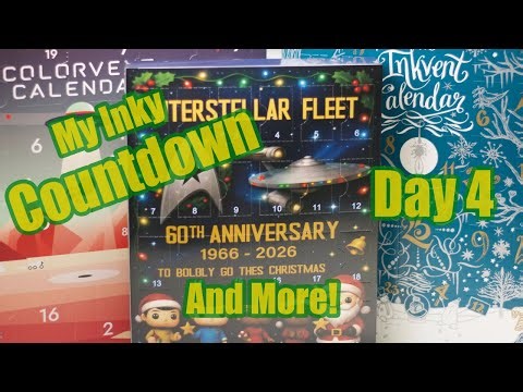 Let’s Open Day 4! My 2025 Ink Countdown for Fountain Pen Lovers