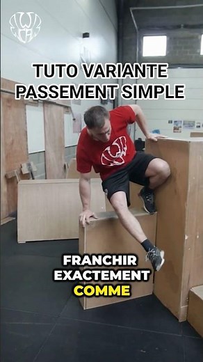 TUTO PARKOUR : Variante Passement simple #parkour #learning #tutorial