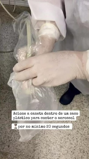 Limpeza da Caneta de Alta Rotação
